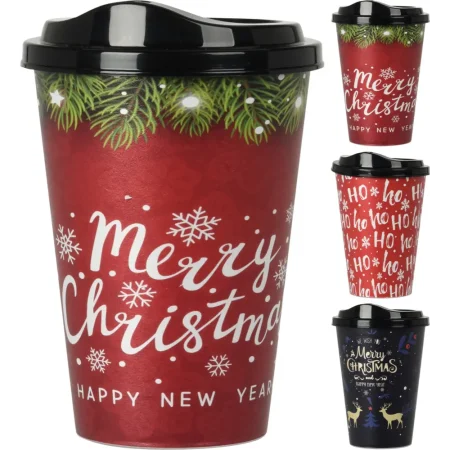 Vaso de cafe con tapa 500 ml