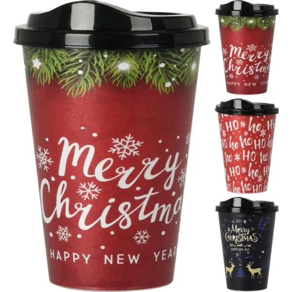 Vaso de cafe con tapa 500 ml