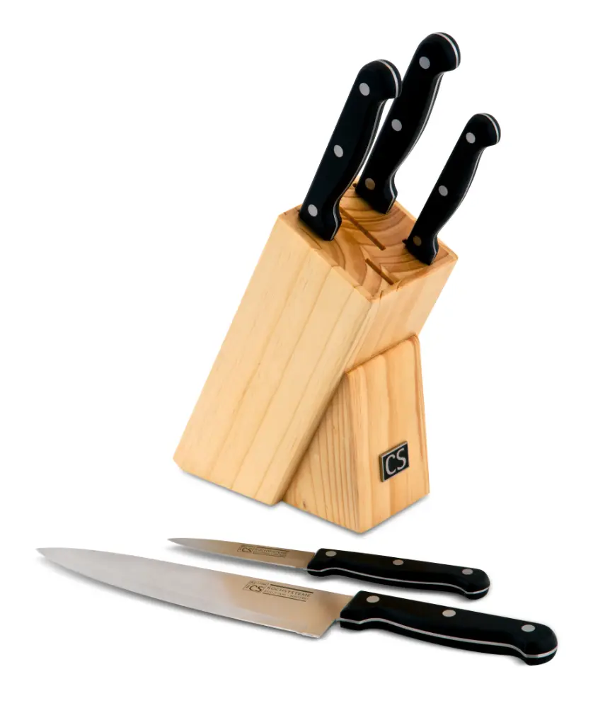 Juego de bloques de cuchillos Star