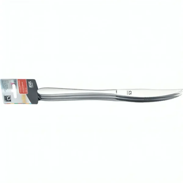Cuchillo para carne de acero 18/10 Asus