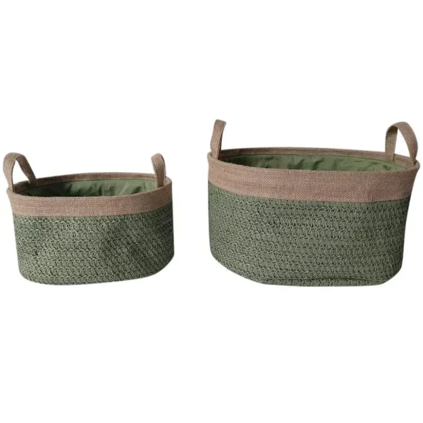 Juego de canasta 2 piezas 30 x 40 x 20 cm