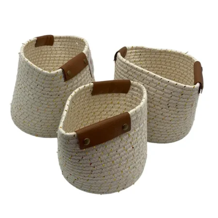 Cesta tejida mediana