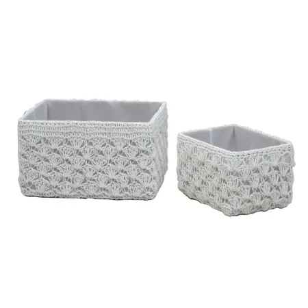 Juego de canastas 2piezas 30 x 24 x 18 cm