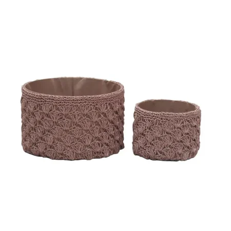 Juego de canastas 2 piezas 27 x 27 x 17 cm