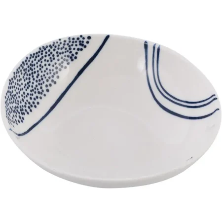 Ensaladera de16,5 x 14,5 x 4,5 cm pocelana y bamb?