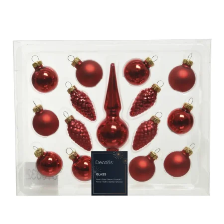 Adorno para colgar de vidrio 3,5x14 cm