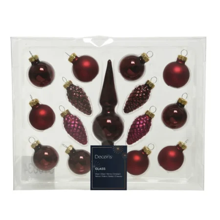 Adorno para colgar de vidrio 3,5x15 cm