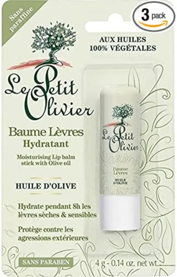 B?lsamo labial hidratante de aceite de oliva