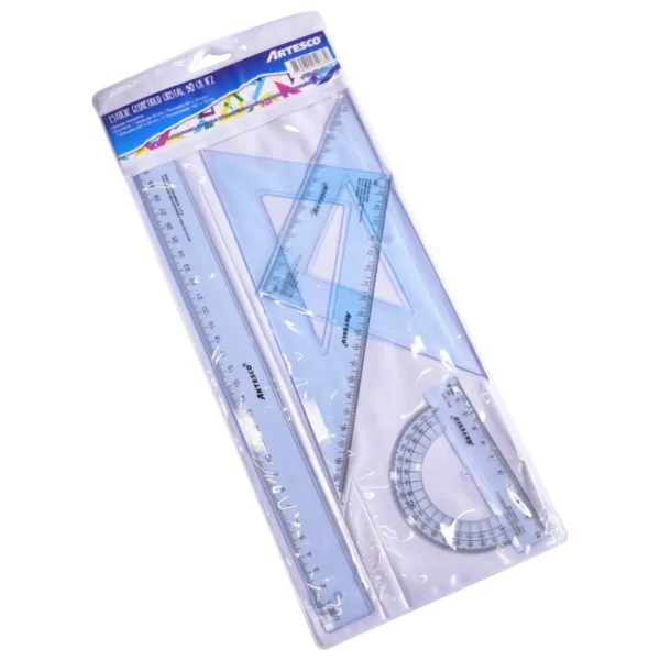 Estuche geom?trico 4 piezas