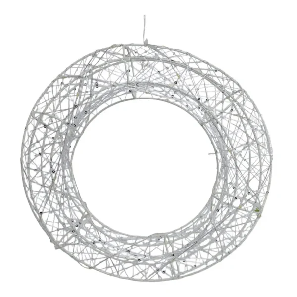 Corona con luz 30x30x6cm