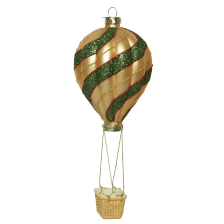 Adorno para colgar en forma de globo aerost?tico  8,5 x 13,5  cm