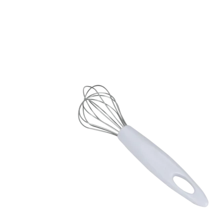 Batidor con mango de plastico 20 cm