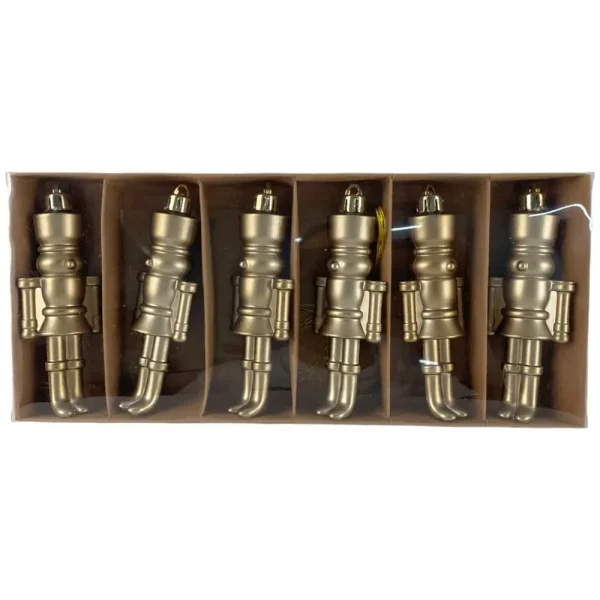 Juego de 6 adornos colgantes 26x2,6x11,3cm