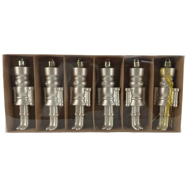 Juego de 6 adornos colgantes 26x2,6x11,3cm