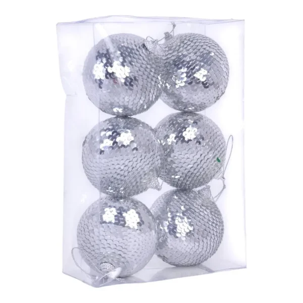 Juego de 6 bambalinas 8x8x8cm