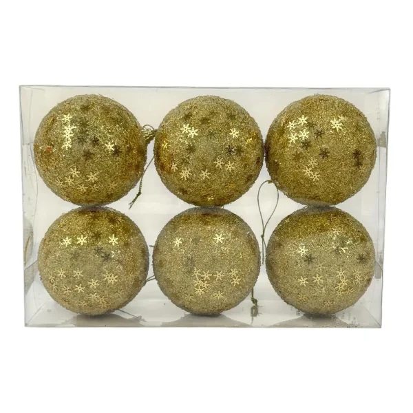 Juego de 6 bambalinas 8cm