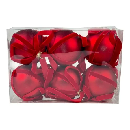 Juego de 6 bambalinas con cinta 8cm