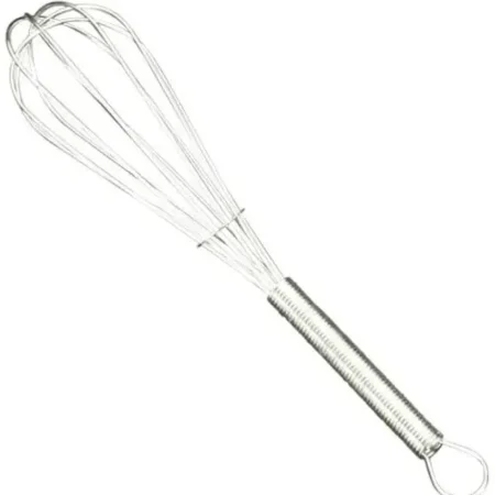 Batidor con mango de acero inoxidable 20 cm