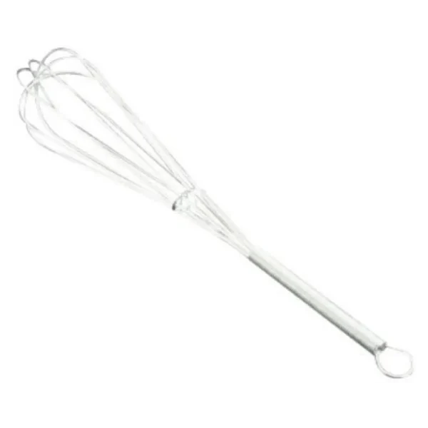 Batidor con mango de acero inoxidable 30 cm