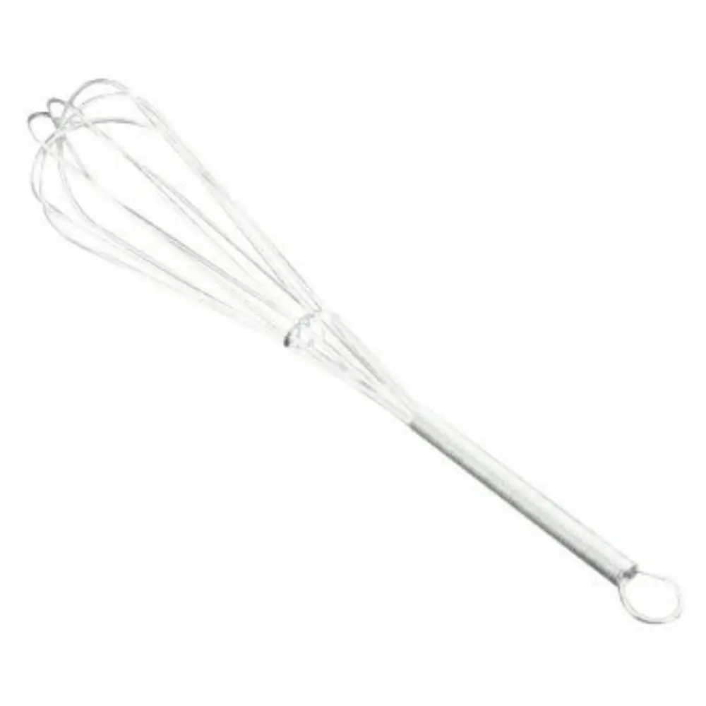 Batidor con mango de acero inoxidable 30 cm