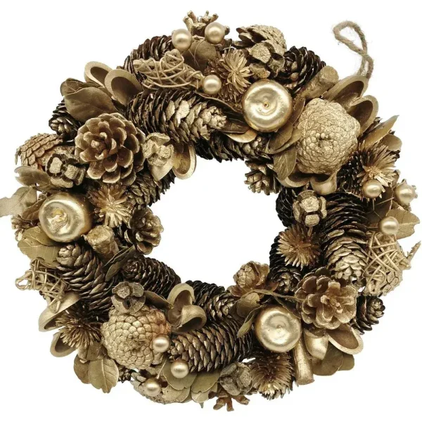 Corona dise?o pi?a 30 x 30 x 8 cm