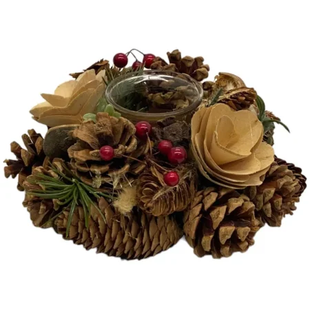 Porta tealight 18 x 18 x 9 cm