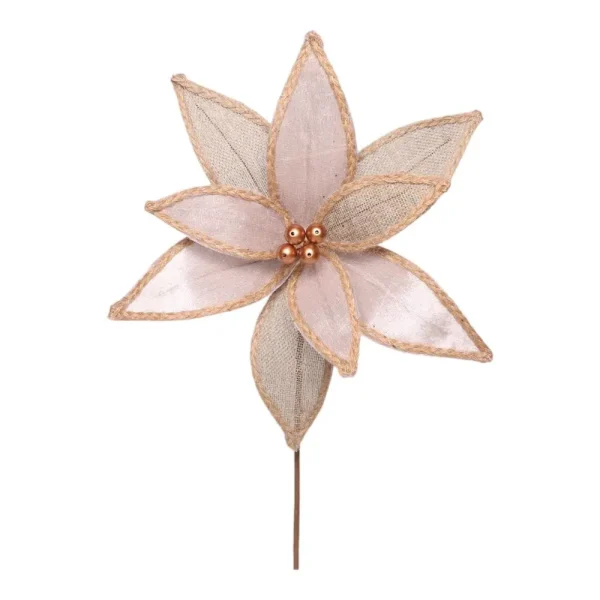 Flor decorativa 28x28x30cm