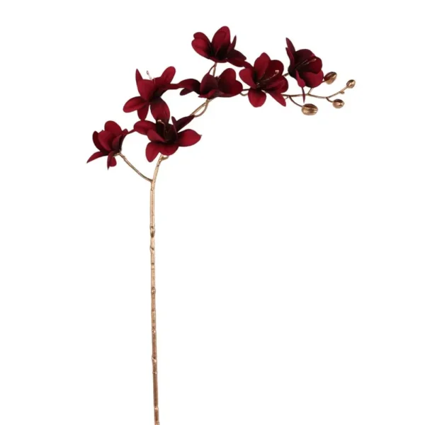 Flor decorativa 12x12x78cm