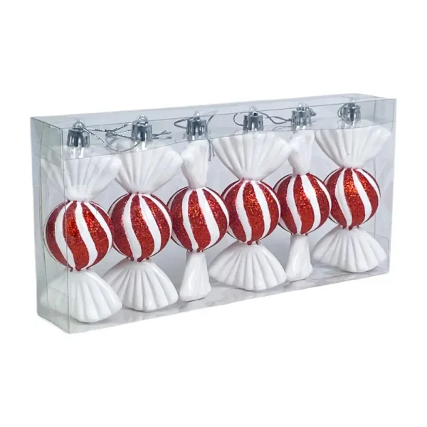 Juego de 6 adornos para colgar 23,20x5x11,20cm