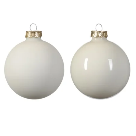 Set de 6 bambalinas de vidrio mixtas 8cm