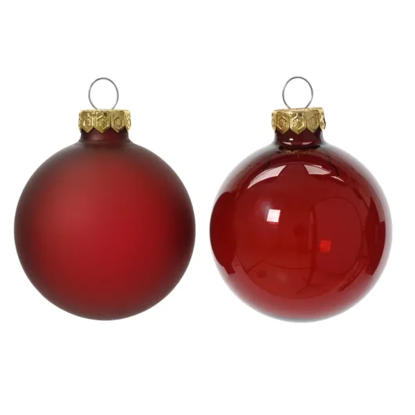 Bambalina de vidrio mixtas 6 cm