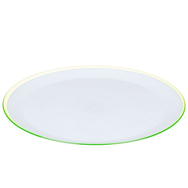 Plato llano acr?lico de 23 cm - Image 4