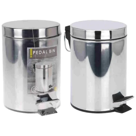 Papeleras de acero inoxidable 24,5x23,5x17 cm