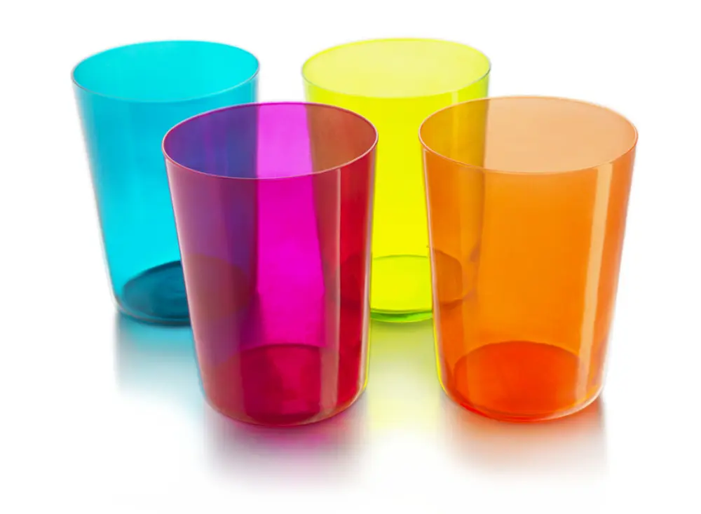 Juego de 4 vasos atomizados 564 ml