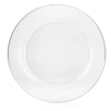 Plato llano de vidrio 27 cm