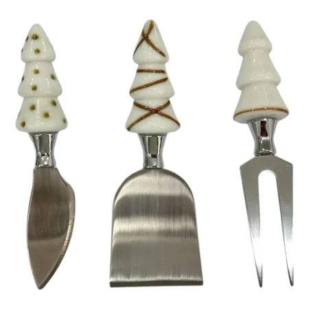 Set de 3 cuchillos para queso 19,30x17x4,30cm