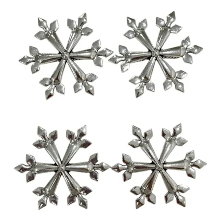 Juego de 4 aros para servilletas 4x10x4,50cm