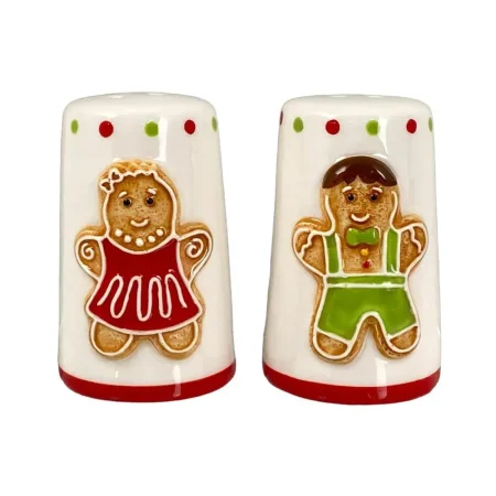 Juego de 2 piezas salero/pimentero 4,8 x 4,6 x 7,3 cm