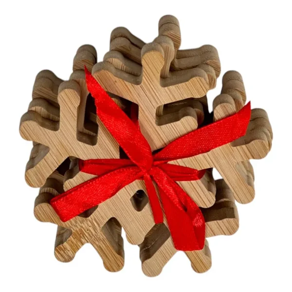 Juego de 4 posa vasos 10x10x3,5cm