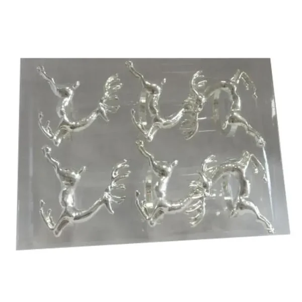 Juego de 6 anillos para servilletas 16,5 x 11,5 x 4,5 cm