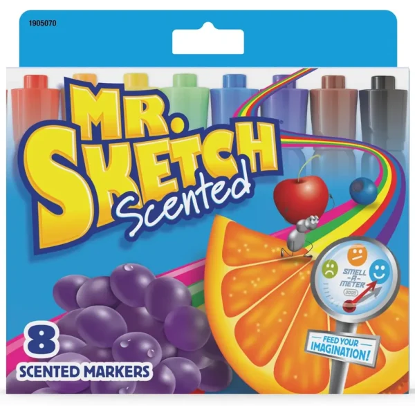 Pack de 8 marcadores con olor