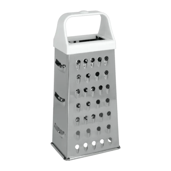 Rallador de 4 lados de acero inoxidable 21 cm