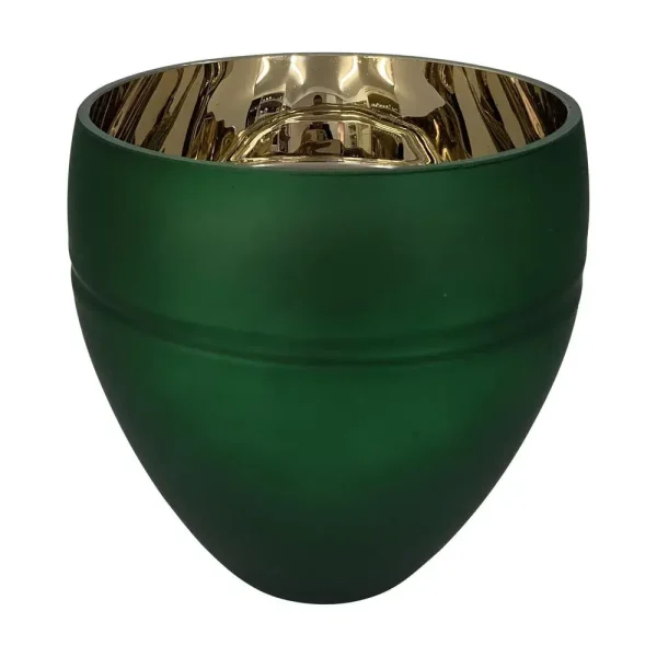 Florero de vidrio 16 x 16 cm