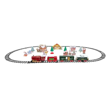 Juego de tren con luz 176x106cm