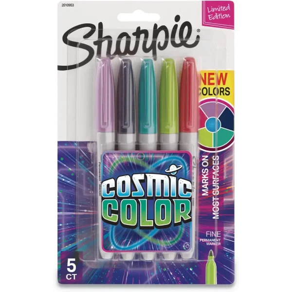 Pack de 5 marcadores Cosmic Color
