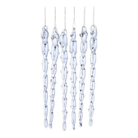 Juego de 6 adornos colgantes 17,50x15,50x2,50cm