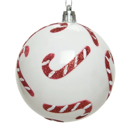 Bambalina de vidrio con bastones  8 cm