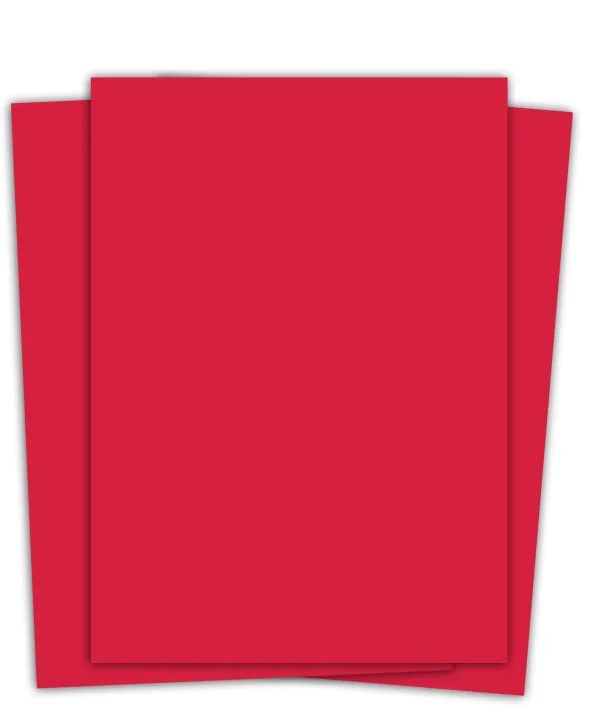 Foamy carta l?mina color rojo carmin