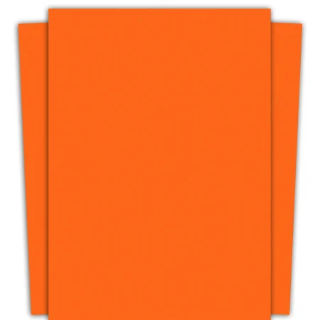 Foamy carta lamina color naranja rojizo