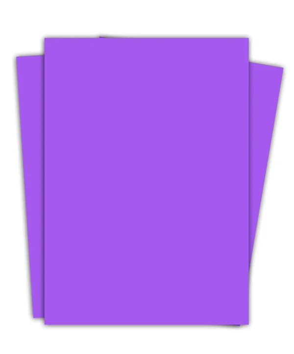 Foamy doble carta l?mina color lila